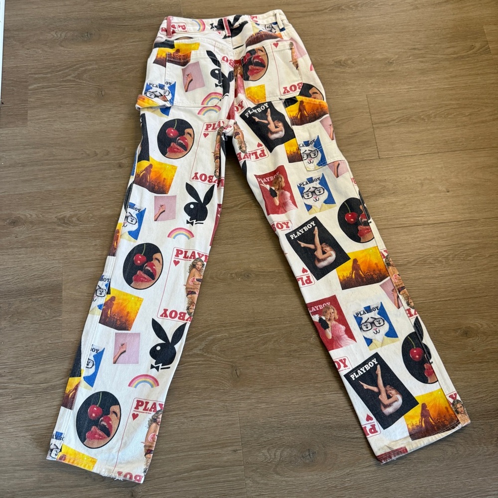 PacSun Multicolor Graphic Print Jeans